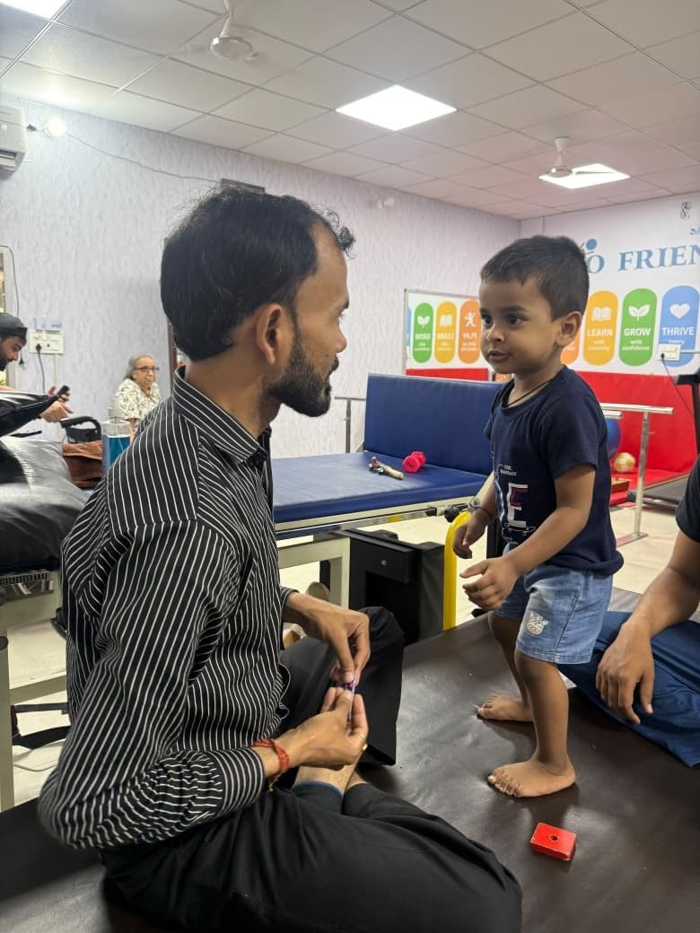 Pediatric Physiotherapy and Spider Cage Therapy in Ambala
